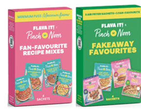 New Flava It! / Pinch of Nom air fryer products