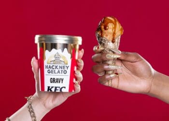 KFC partners with Hackney Gelato to launch first-of-its-kind Gravy Gelato