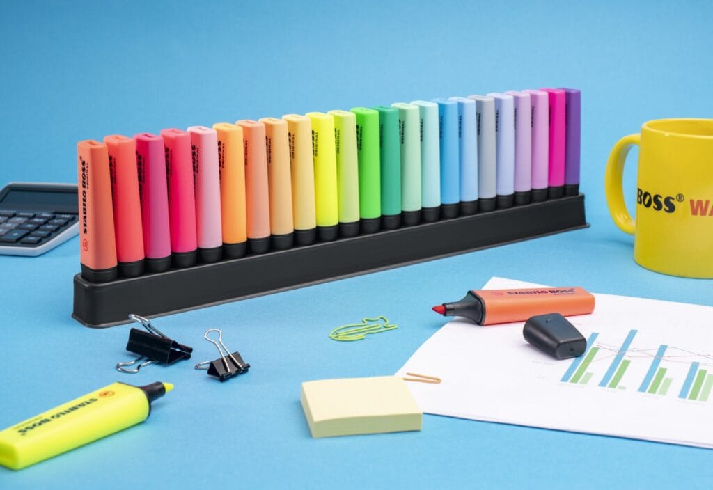 STABILO is proud to announce the BOSS ORIGINAL Highlighter, has been awarded ‘The Icon Award’ at this year’s Stationery Awards.