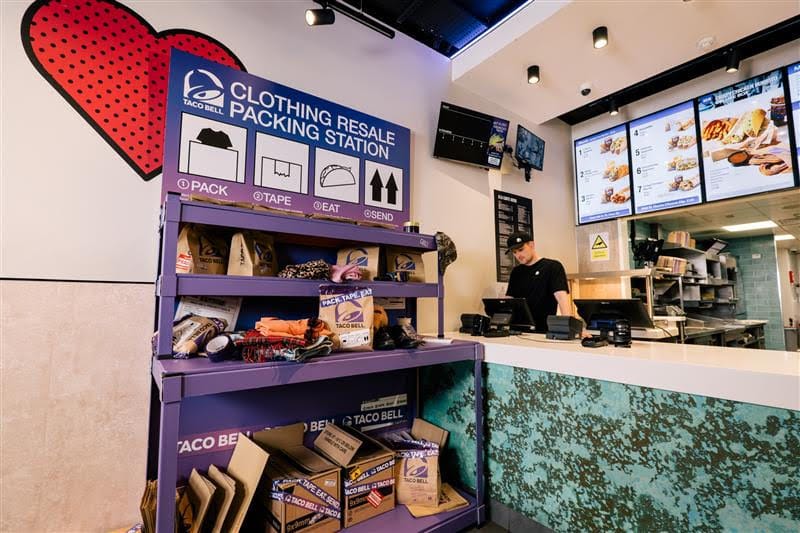 Taco Bell turns Baker Street store into a DIY packaging hotspot