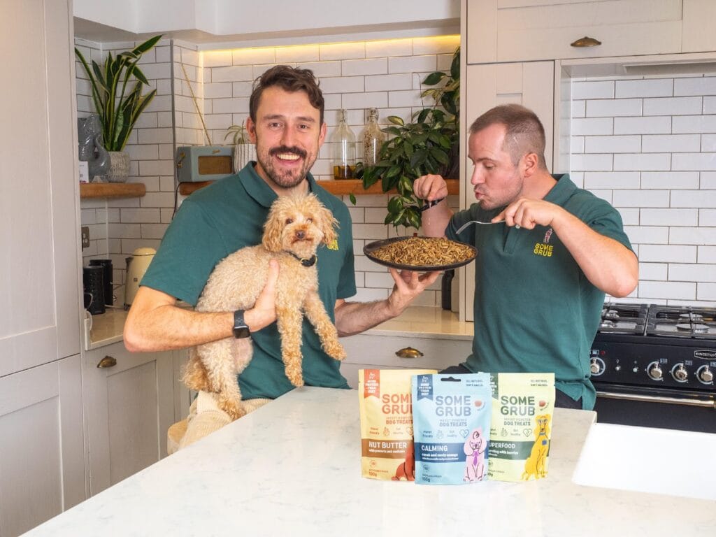 Some Grub (www.somegrub.co.uk), an innovative British pet care brand producing health-boosting, planet-friendly and all-natural pet food made from protein-packed bugs and fresh veggies to deliver real, functional health benefits, has secured £270,000 of investment in a record 14 days to scale its business and lead Britain’s insect food revolution.Demand was so high for the brand’s first ever fundraising round, that the business exceeded its goal of £250,000 in just a fortnight. Investment came from SFC Capital, the UK’s leading SEIS Fund, in exchange for a minority stake in the business.Some Grub will deploy the investment to scale the business and grow market share. The capital will be invested in developing exciting new products, growing D2C sales and supporting the brand’s retail partners.The business secured its first national listing at the end of 2024 when it landed a coveted slot in The Co-Op’s Apiary programme, the retailer’s incubator scheme, which seeks out and lists the most innovative and exciting new suppliers. The investment will be deployed to grow sales with Some Grub’s retailers, like The Co-Op, and to support the brand in continuing to extend its national distribution.Some Grub was founded by best friends Ollie Harkus and Ben Chapman, who met at university in Manchester. They say: “We were delighted with the confidence the capital market showed in Some Grub and were pleased that we managed to close our first investment round in just 14 days. Like us, our investors believe that Some Grub will be a game changing business for the pet food industry and has what it takes to become a major player in the category. The £270,000 that we raised will be the fuel the brand needs to rapidly scale, allowing the business to invest in new products and growing sales.“This capital will be deployed to take the Some Grub to the next level, supporting our retail partners and growing distribution so that the business can increase its market share and lead Britain’s insect food revolution.”Some Grub has been created to meet growing consumer demand for pet care products that support both the health of pets and the environmental health of the planet. By harnessing the wellbeing benefits of bugs, Some Grub offers health-conscious pet parents a more ethical, more sustainable and healthier way to feed their beloved animals.The RangeThe brand retails a line of three dog treats that help to boost wellbeing: Superfood, Calming and high-protein Nut Butter.The treats are a great way for owners to train, reward and show love to their pets, whilst looking after their health in the process. Each pouch is conveniently pocket-sized, so they can be used at home or taken on walks or when travelling.The range is available nationwide from The Co-Op, priced at £3.50 per pack.
