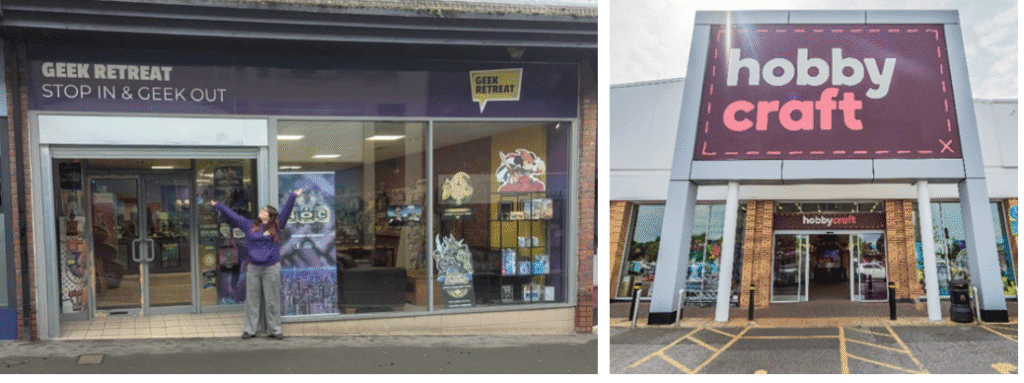 Hobbycraft and Geek Retreat have announced a new retail partnership,