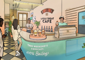 Baileys x Caffč Nero iced coffee pop-up
