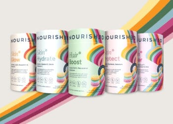 Nourished hair and skin range
