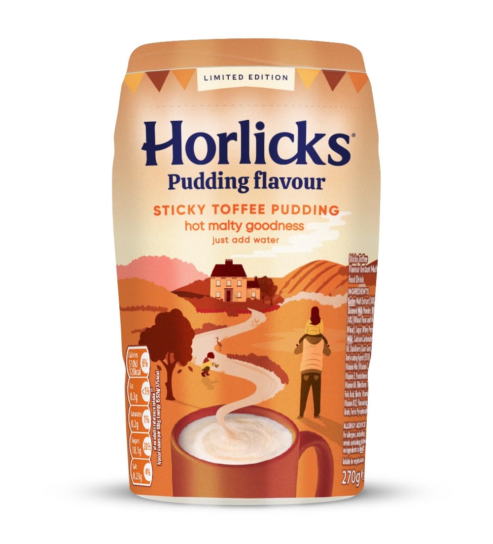 Horlicks rolls out new Sticky Toffee Pudding flavour