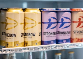 Strongbow and Purple Goat
