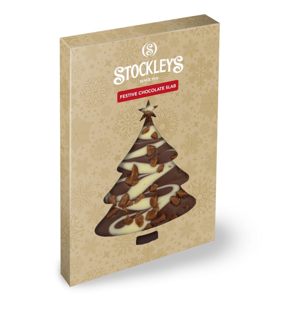 Stockley’s new Festive Christmas Tree Chocolate Slab underpins chocolate credentials 1 Stockley’s