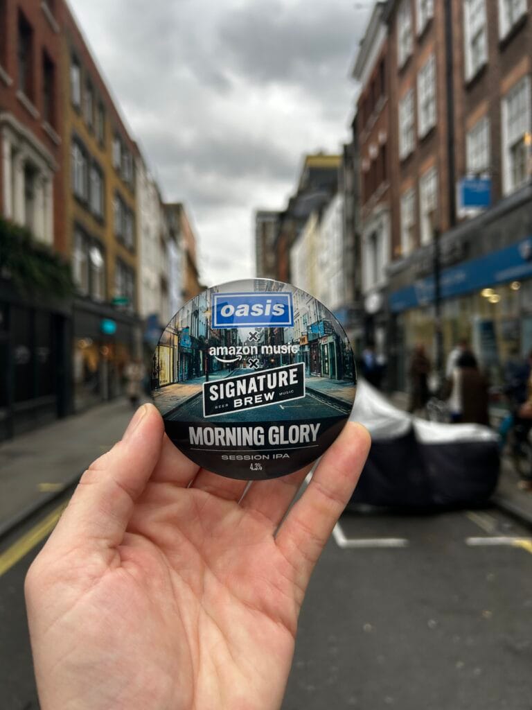Signature Brew celebrates 30 years of Oasis’ ‘(What’s The Story) Morning Glory?’ with three exclusive beers for Amazon Music 1 Signature Brew