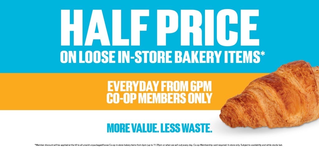Co-op launches Too Good To Waste scheme across in-store bakery range 1 Co-op