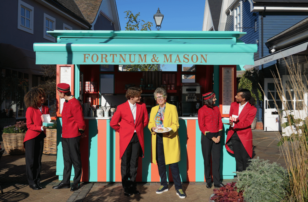 Dame Prue Leith DBE opens Fortnum & Mason's new Bicester store 1 Fortnum & Mason