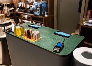 James Latham supplies innovative HIMACS solid surface material for successful Molton Brown pilot project