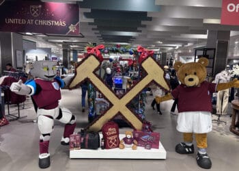 West Ham United launches festive pop-up shop at John Lewis, Westfield Stratford City 9 West Ham United