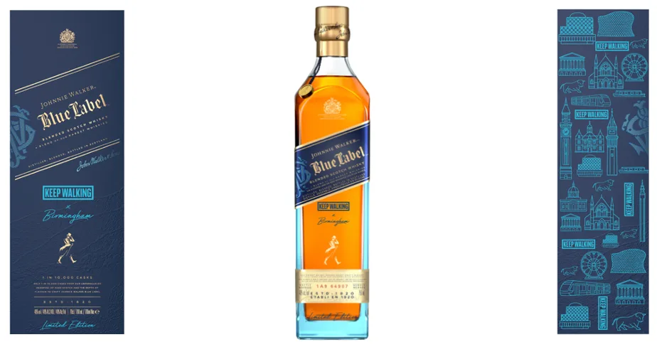 Johnnie Walker Blue Label Legendary 1358 未開栓 JOHNNIE WALKER