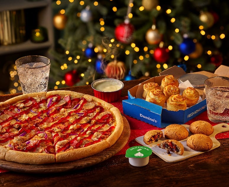 Domino's launches new festive range
