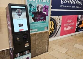 Love Cambridge Gift Card kiosk