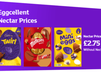 Sainsbury’s is bringing Easter savings early this season, offering over a third off selected large branded eggs available now until Tuesday 10th March · Available in selected supermarkets and online, customers can enjoy sweet savings with Nectar Prices across beloved brands including Cadbury, Maltesers, Smarties and more With Easter fast approaching, shoppers are already getting egg-cited as searches for ‘Easter eggs’ are up +29%1 YoY across Sainsbury’s online – that's no-yolk! To help customers plan ahead, Nectar customers can now crack into eggs- cellant savings across selected large branded Easter eggs at £2.75 with Nectar Prices, (£4.50 without Nectar) - that’s over a third off! With 20 discounted branded eggs to choose from, Easter plans can come together with ease, from fun egg-hunt picks to seasonal gifting and celebrating with loved ones. Shop our top picks below Available now in selected supermarkets and online until Tuesday 10th March Maltesers Teasers Large Milk Chocolate Egg 155g, £2.75 with Nectar, (£4.50 without Nectar) (£29.03/kg) Galaxy Large Milk Chocolate Minstrels Easter Egg 162g , £2.75 with Nectar, (£4.50 without Nectar) (27.78/kg) Cadbury Twirl Large Milk Chocolate Easter Egg 171g, £2.75 with Nectar, (£4.50 without Nectar) (£26.32/kg) Cadbury Mini Eggs Large Chocolate Easter Egg 181g, £2.75 with Nectar, (£4.50 without Nectar) (£24.86/kg) Smarties Large Milk Chocolate Easter Egg 188g £2.75 with Nectar, (£4.50 without Nectar) (£23.94 /kg) All existing Nectar customers need to do to benefit from Nectar Prices is to scan Nectar at the checkout instore to save. Customers shopping online will have their discounts applied automatically if their Nectar and Sainsbury’s accounts are linked. Those wanting to become a Nectar customer can sign up to Nectar by downloading the Nectar app or visiting www.nectar.com. Terms and conditions of the offers apply*. Subject to availability and while stocks last
