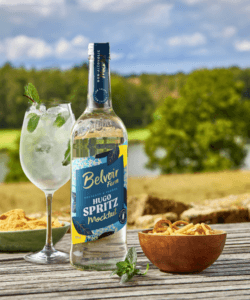 Belvoir Farm’s Hugo Spritz Mocktail
