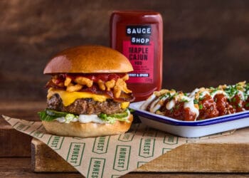 Honest Burgers X Sauce Shop launch Maple Cajun BBQ Burger
