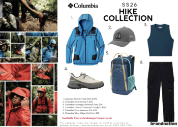 Columbia debuts SS26 Hike Dry Collection