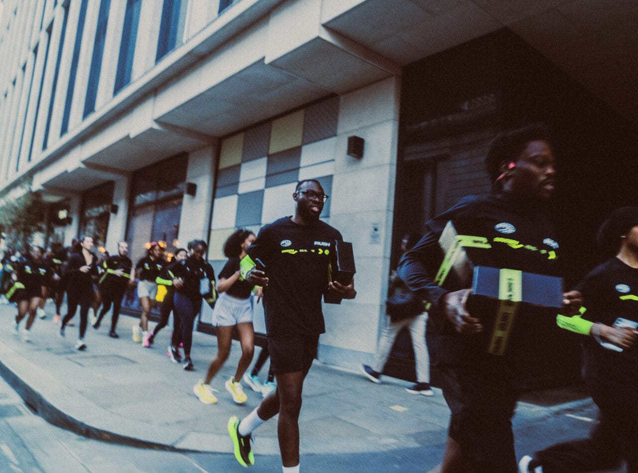 Saucony completes delivery of RUSH London programme, closing out marathon week with a city-wide series of activations