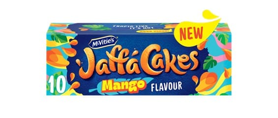 McVitie’s expands iconic Jaffa Cakes range with the launch of Jaffa Mango flavour