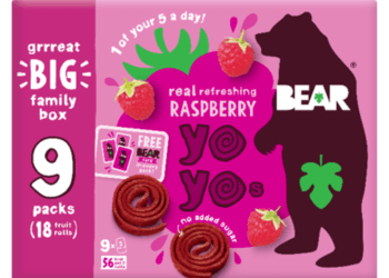 Fruit snacking brand BEAR launches new, bigger pack formats
