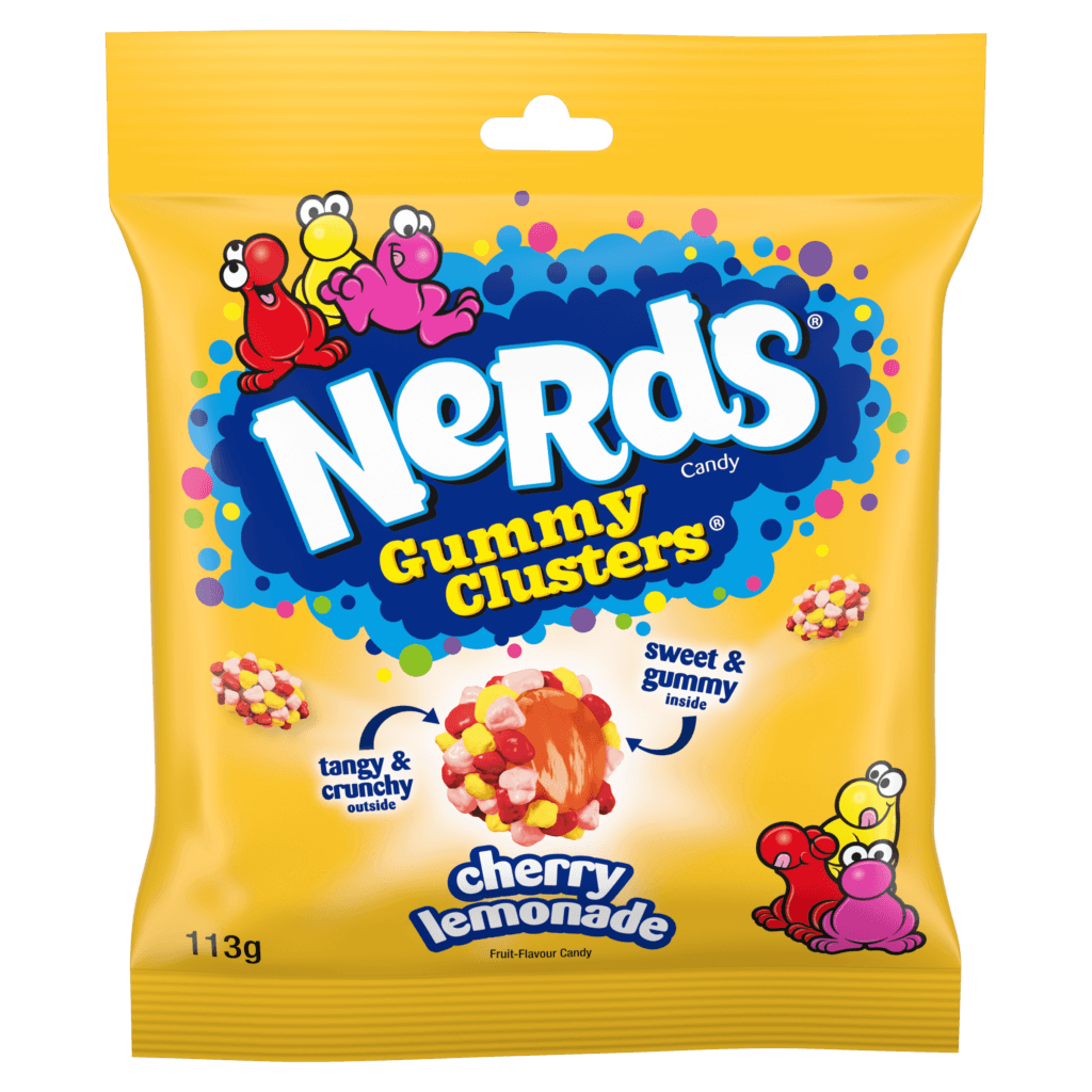 NERDS launches Cherry Lemonade Clusters for summer