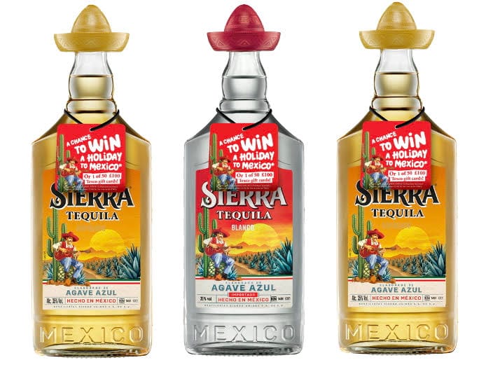 Sierra Tequila launches first on-pack promotion in UK off-trade