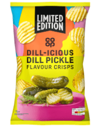 Co-op launches first-to-market, Dill Pickle Crisps
