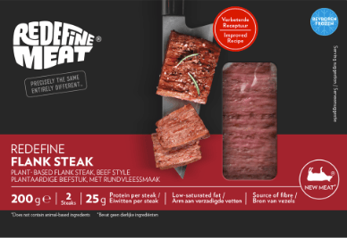 Redefine Meat unveils next-generation plant-based flank steak with next-level juicy taste and bite