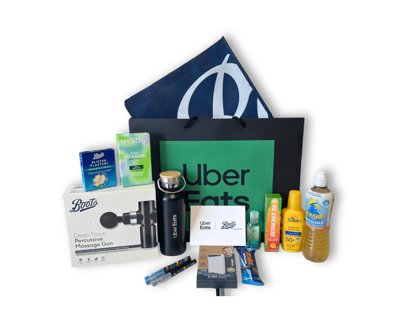 Demand spikes for marathon support essentials as Uber Eats x Boots drop limited edition kits