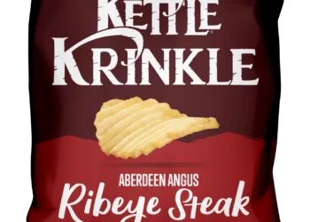 KETTLE® Chips enters meat flavour segment with New KETTLE® Krinkle Aberdeen Angus Ribeye Steak & Peppercorn flavour