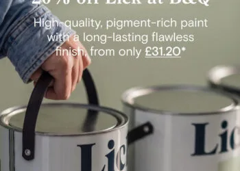 Lick Paint at B&Q