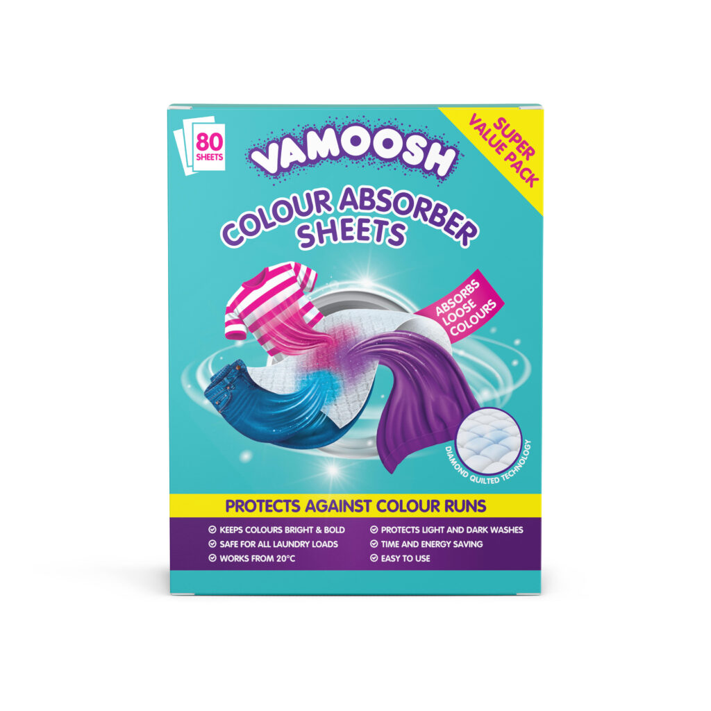 Vamoosh launches Colour Absorber Sheets
