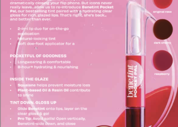 Benefit launches Benetint Pocket Pal – a dual ended lip tint and glaze