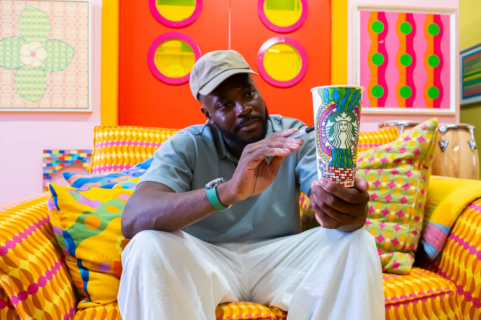 Yinka Ilori MBE and Starbucks UK launch Illustration Club to champion the UK’s next generation of creative talent