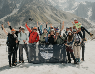 Columbia Hike Society Summer Residency team