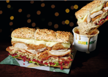 Subway unveils new festive menu